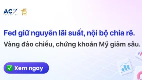 ACY Securities - Hợp đồng Tương lai Cổ phiếu Mỹ Tăng, Trái phiếu Dài hạn Giảm sau Quyết định của Fed