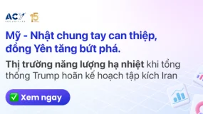 ACY Securities - Giá Dầu Lao Dốc Do Kỳ Vọng Đàm Phán Mỹ - Iran, Đồng Yên Tiếp Tục Bứt Phá