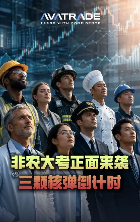 AvaTrade爱华官网:非农大考正面来袭,三颗核弹倒计时