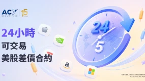 【ACY證券】推出24小時可交易美股差價合約