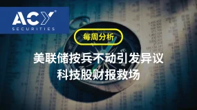 【每周分析】美联储按兵不动引发异议!科技股财报救场
