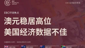 EBC环球焦点|澳元稳居高位 美国经济数据不佳