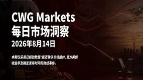 CWG资讯:美元指数低位震荡,黄金反弹接近4430;市场关注后续经济数据表现
