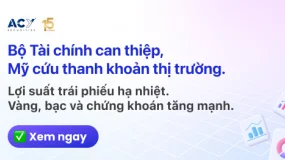 ACY Securities - Chứng Khoán Tăng Điểm Khi Bộ Tài Chính Mỹ Ra Tay Hỗ Trợ Thị Trường Trái Phiếu