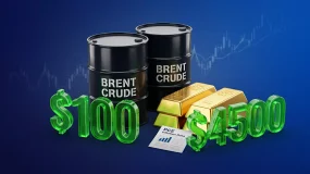 Brent tiến sát mốc 100 USD. Vàng vượt 4,500 USD khi nhà đầu tư chờ dữ liệu lạm phát PCE vào tuần tới