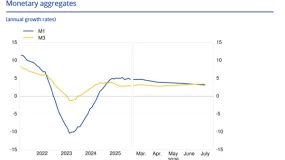 ATFX:欧元区7月M3货币供应年率为3.4%,广义货币总量仍在扩张