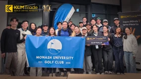 KCM Trade贊助莫納什大學高爾夫俱樂部:拓展多元社群連接,深化全球市場交流