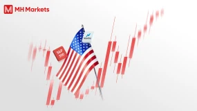 MH Markets 迈汇: 美股三大指数集体回落，投资关注通胀数据 