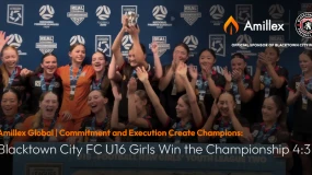 Amillex | Execution Create Champions: Blacktown City FC U16 Girls Win the Championship 4:3