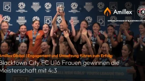 Amillex Global | Engagement und Umsetzung führen zum Erfolg: Blacktown City FC U16 Frauen gewinnen d