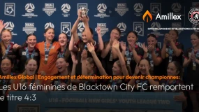Amillex | Engagement et détermination pour devenir championnes : les U16 féminines de Blacktown City