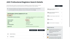 RockGlobal澳大利亚主体的ASIC牌照查询与解读