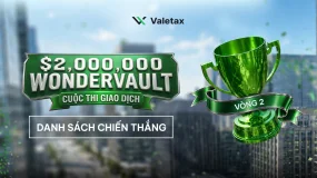 Công Bố Người Chiến Thắng Wondervault Trading League Vòng 2: Acceleration