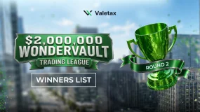 Inanunsyo ang mga Nanalo sa Wondervault Trading League Round 2: Acceleration
