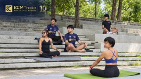 KCM Trade泰國舉辦瑜伽活動,推廣健康生活理念與工作生活平衡
