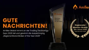 Amillex Global nimmt an der Trading Technology Expo 2026 teil und gewinnt die Auszeichnung „Regional