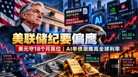 美联储纪要偏鹰,美元守住18个月高位:AI举债潮正成为全球利率新变量