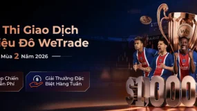 Hành Trình Chinh Phục $1 Triệu : WeTrade Million Dollar Live Trading Competition Mùa 2 Chính Thức Bắ