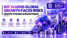 IMF Warns Global Growth Faces Risks Despite Strong AI Investment