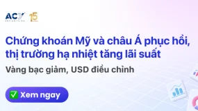 ACY Securities - Chứng khoán phục hồi từ mức đáy nhờ phát biểu về lãi suất của ông Williams