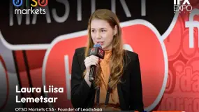 Laura Liisa Lemetsar dari OTSO Markets Memoderatori “FX Is Dead. Long Live FX” di iFX EXPO Asia 2026