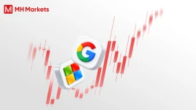 MH Markets 迈汇: 微软与谷歌财报表现分化,科技股走势受关注