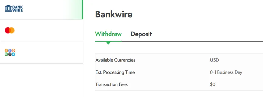 Deposit Deposit
